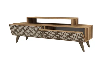 Hovdane TV-Bänk 140 cm - Brun - Möbler - Tv möbel & mediamöbel - TV bänk & mediabänk