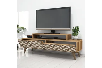 Hovdane TV-Bänk 140 cm - Brun - Möbler - Tv möbel & mediamöbel - TV bänk & mediabänk