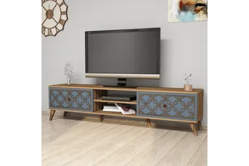 Hovdane TV-Bänk 180 cm - Brun/Grå - Möbler - Tv möbel & mediamöbel - TV bänk & mediabänk