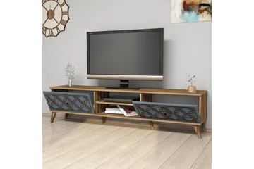 Hovdane TV-Bänk 180 cm - Brun/Grå - Möbler - Tv möbel & mediamöbel - TV bänk & mediabänk