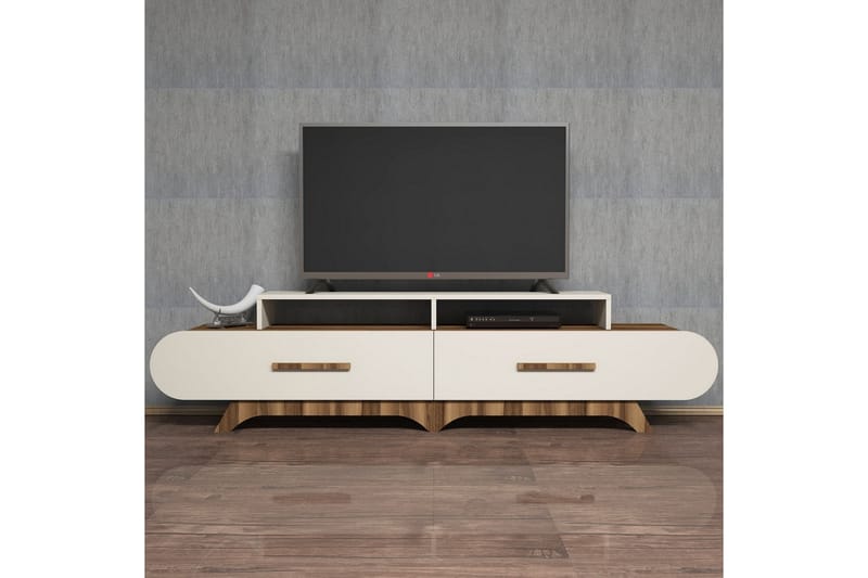 Hovdane TV-Bänk 205 cm - Brun - Möbler - Tv möbel & mediamöbel - TV bänk & mediabänk