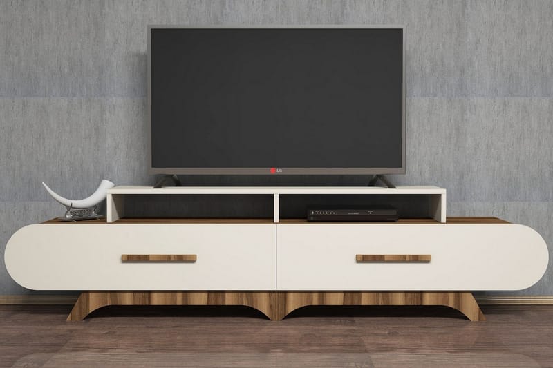 Hovdane TV-Bänk 205 cm - Brun - Möbler - Tv möbel & mediamöbel - TV bänk & mediabänk