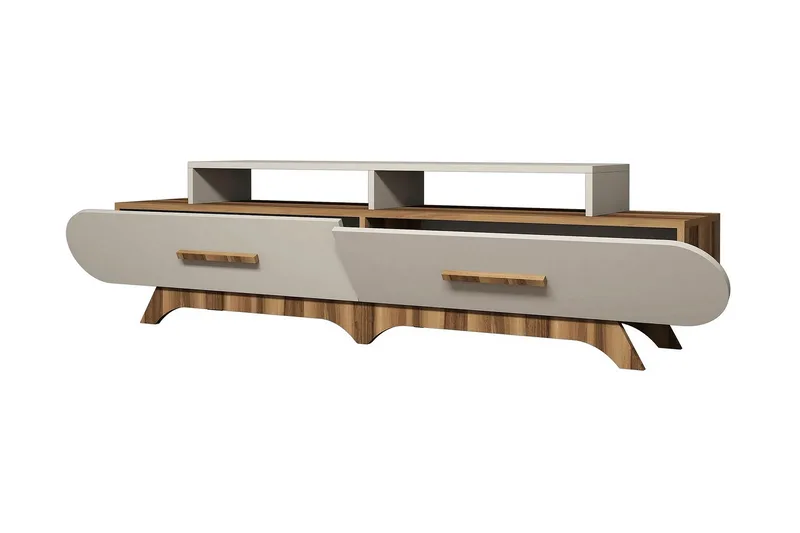 Hovdane TV-Bänk 205 cm - Brun - Möbler - Tv möbel & mediamöbel - TV bänk & mediabänk