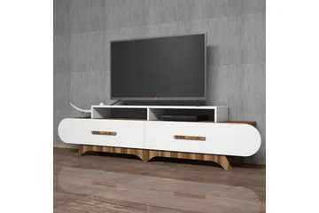 Hovdane TV-Bänk 205 cm - Brun/Vit - Möbler - Tv möbel & mediamöbel - TV bänk & mediabänk