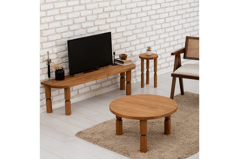 Ida Tv-bänk 140 cm - Brun - Möbler - Tv möbel & mediamöbel - TV bänk & mediabänk