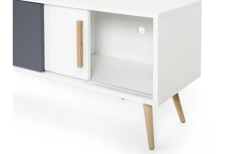 Indiana Tv-Bänk 40x160 cm - Vit - Möbler - Tv möbel & mediamöbel - TV bänk & mediabänk