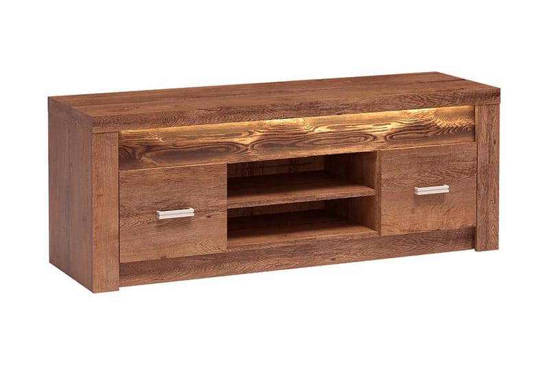 Indianapolis TV-bänk 137x42x53 cm - Brun - Möbler - Tv möbel & mediamöbel - TV bänk & mediabänk