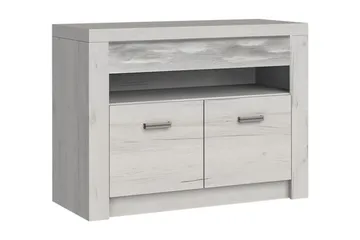 Indianapolis TV-bänk 96x42x73 cm - Vit - Möbler - Tv möbel & mediamöbel - TV bänk & mediabänk