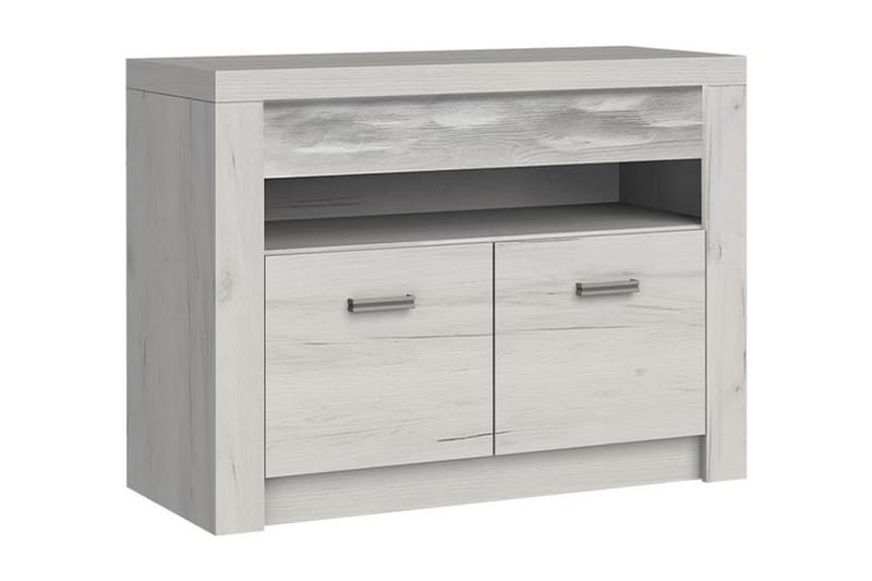 Indianapolis TV-bänk 96x42x73 cm, Vit