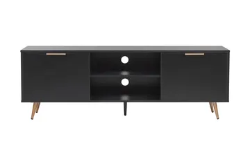 Indio TV-bänk 166x40 cm - Svart - Möbler - Tv möbel & mediamöbel - TV bänk & mediabänk
