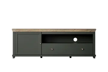 Ivreri Tv-bänk 181 cm - Khaki/Natur - Möbler - Tv möbel & mediamöbel - TV bänk & mediabänk