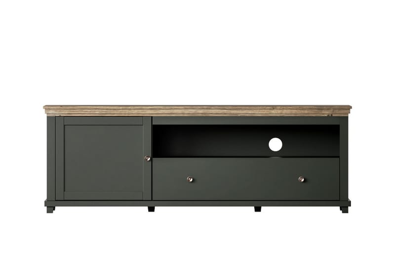 Ivreri Tv-bänk 181 cm - Khaki/Natur - Möbler - Tv möbel & mediamöbel - TV bänk & mediabänk