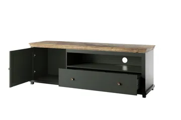 Ivreri Tv-bänk 181 cm - Khaki/Natur - Möbler - Tv möbel & mediamöbel - TV bänk & mediabänk