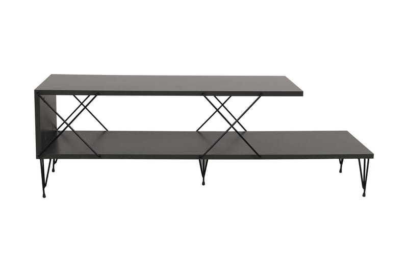Jaennis Tv-bänk 120 cm - Antracit - Möbler - Tv möbel & mediamöbel - TV bänk & mediabänk