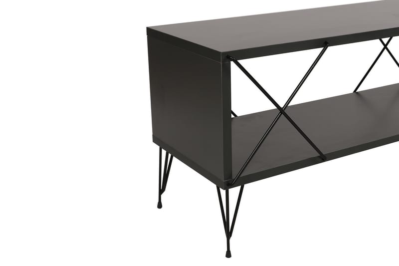 Jaennis Tv-bänk 120 cm - Antracit - Möbler - Tv möbel & mediamöbel - TV bänk & mediabänk