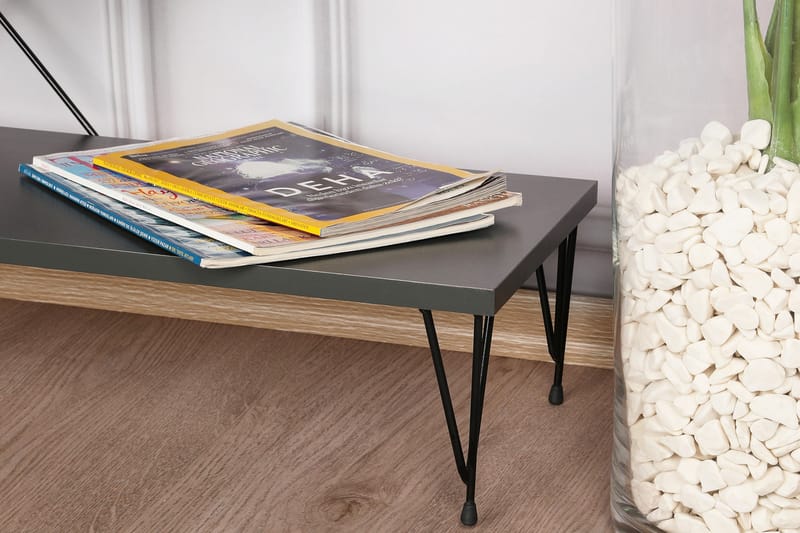 Jaennis Tv-bänk 120 cm - Antracit - Möbler - Tv möbel & mediamöbel - TV bänk & mediabänk