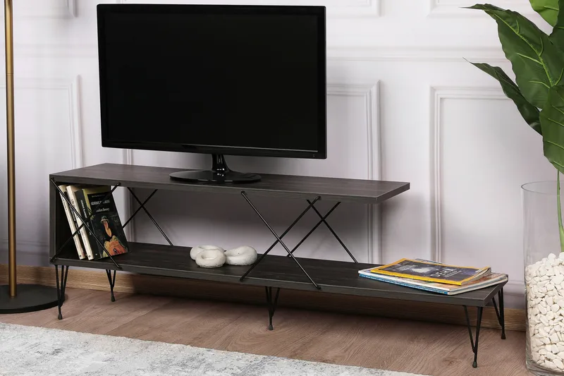 Jaennis Tv-bänk 120 cm - Möbler - Tv möbel & mediamöbel - TV bänk & mediabänk