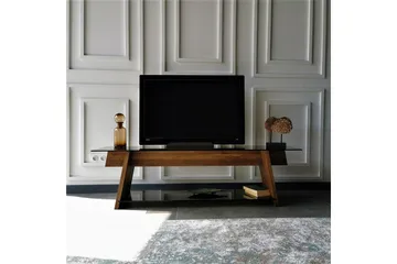 Jamerria TV-Bänk 158 cm - Valnöt/Svart - Möbler - Tv möbel & mediamöbel - TV bänk & mediabänk