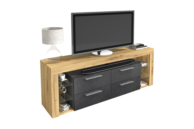 Jernae TV-Bänk 180 cm - Brun - Möbler - Tv möbel & mediamöbel - TV bänk & mediabänk