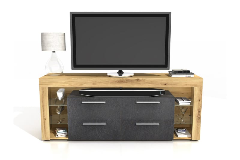 Jernae TV-Bänk 180 cm - Brun - Möbler - Tv möbel & mediamöbel - TV bänk & mediabänk