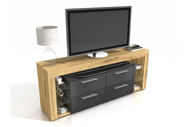 Jernae TV-Bänk 180 cm - Brun - Möbler - Tv möbel & mediamöbel - TV bänk & mediabänk