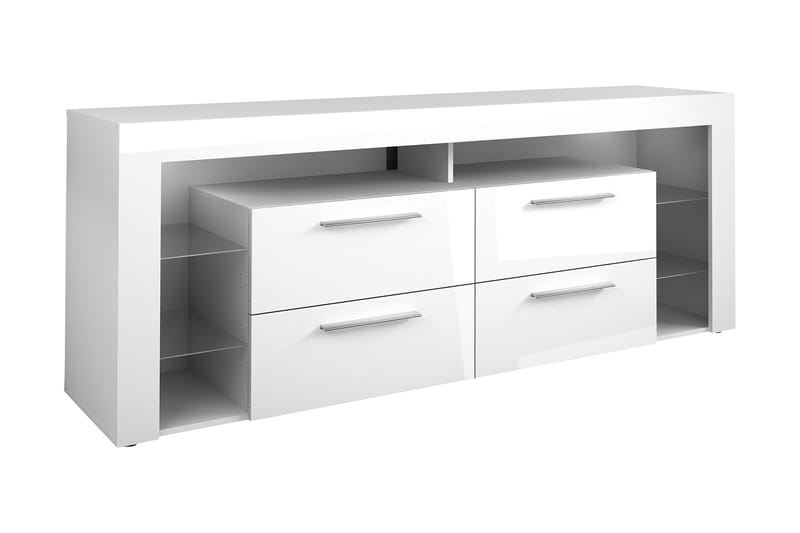 Jernae TV-Bänk 180 cm - Vit - Möbler - Tv möbel & mediamöbel - TV bänk & mediabänk