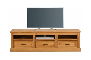 Jools Golvstående Tv Bänk 170 cm med Förvaring i Furu - Brun - Möbler - Tv möbel & mediamöbel - TV bänk & mediabänk