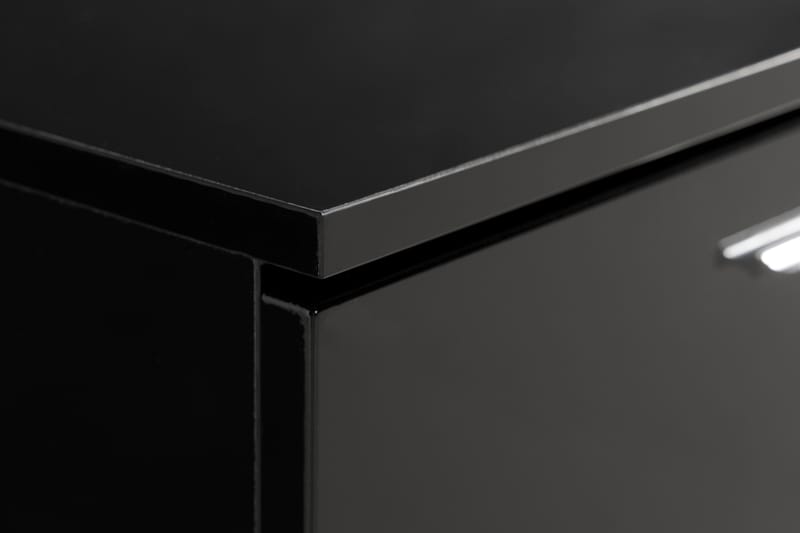Jugansbo Tv-Bänk 140 cm LED-Belysning - Svart - Möbler - Tv möbel & mediamöbel - TV bänk & mediabänk