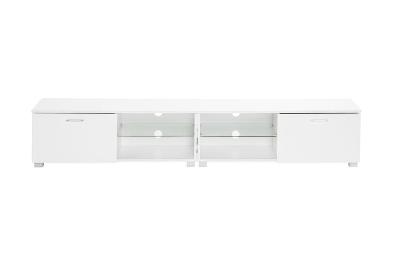 Jugansbo Tv-Bänk 200 cm LED-Belysning - Vit - Möbler - Tv möbel & mediamöbel - TV bänk & mediabänk