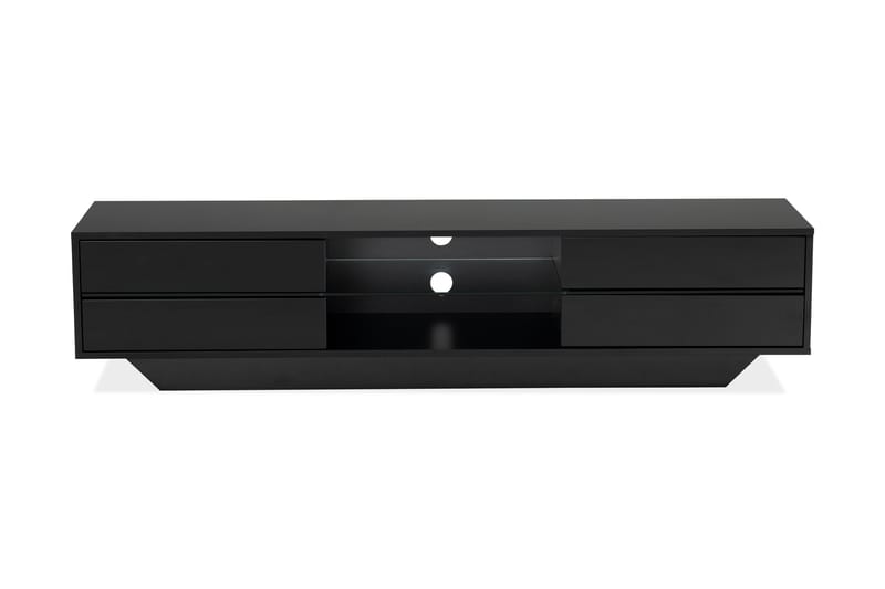 Jugansbo Tv-bänk 36 cm med LED Belysning - Svart - Möbler - Tv möbel & mediamöbel - TV bänk & mediabänk