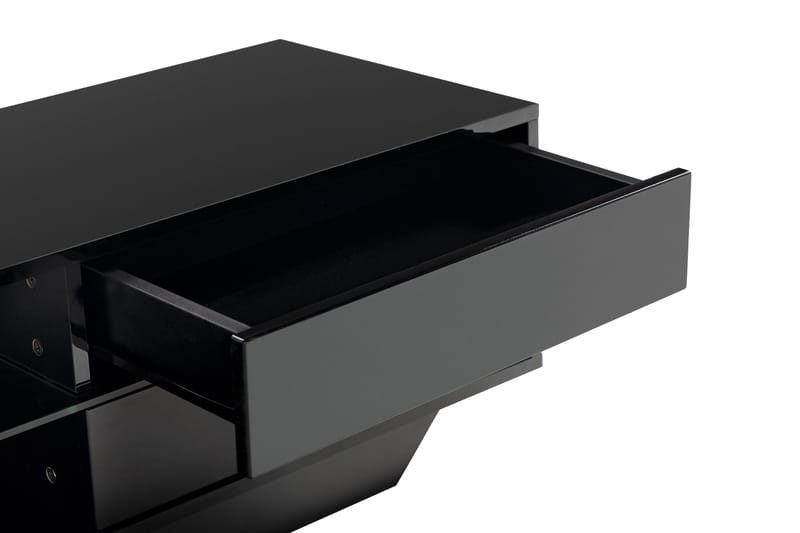 Jugansbo Tv-bänk 36 cm med LED Belysning - Svart - Möbler - Tv möbel & mediamöbel - TV bänk & mediabänk