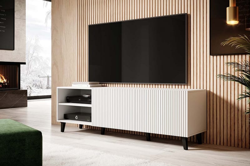 Juniskär Tv-bänk 40x52x150 cm Scandinavian Choice Vit - Möbler - Tv möbel & mediamöbel - TV bänk & mediabänk