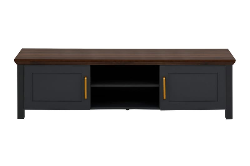 Juntolah Tv-bänk 160x39 cm - Svart - Möbler - Tv möbel & mediamöbel - TV bänk & mediabänk