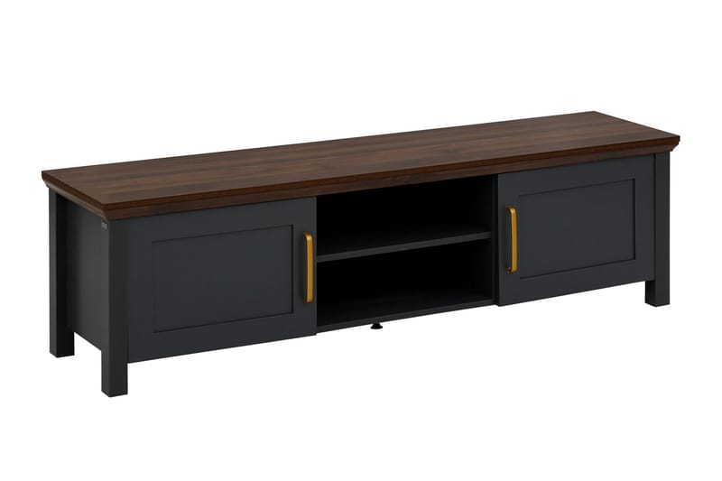 Juntolah Tv-bänk 160x39 cm - Svart - Möbler - Tv möbel & mediamöbel - TV bänk & mediabänk