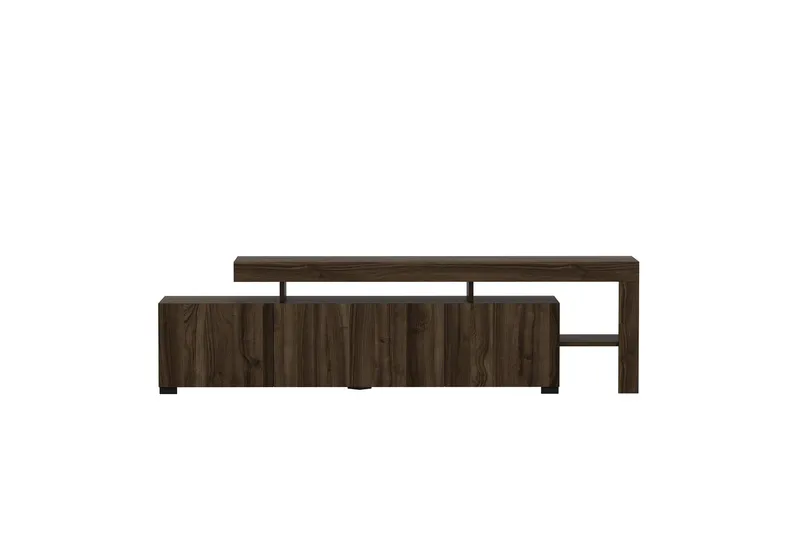 Jurukovo Tv-bänk 192x37 cm Brun - Hanah Home - Möbler - Tv möbel & mediamöbel - TV bänk & mediabänk