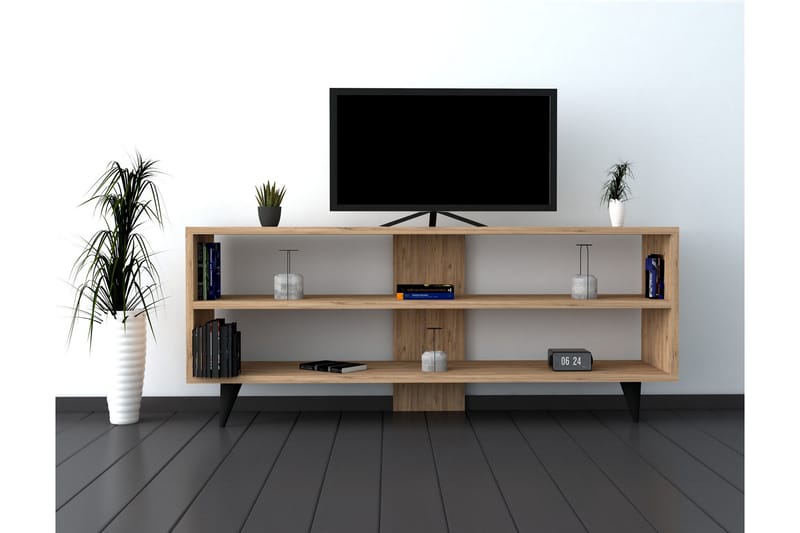 Kathrina TV-Bänk 120 cm - Oak - Möbler - Tv möbel & mediamöbel - TV bänk & mediabänk