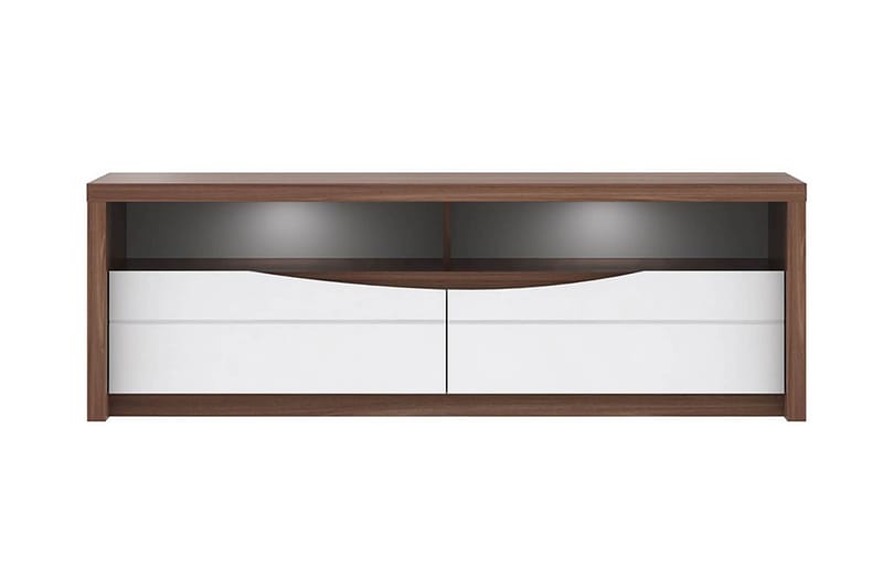 Keoisha TV-Bänk 148 cm - Brun/Vit - Möbler - Tv möbel & mediamöbel - TV bänk & mediabänk