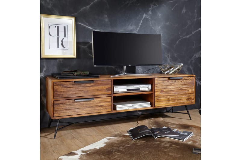 Kimbal TV-Bänk 160 cm - Trä/natur - Möbler - Tv möbel & mediamöbel - TV bänk & mediabänk