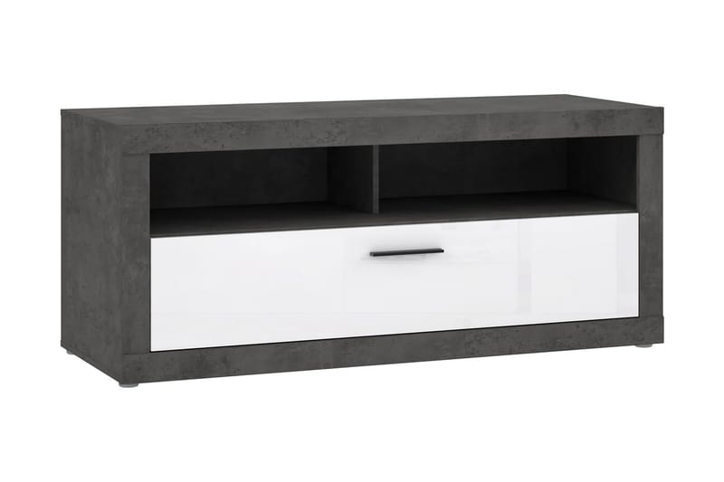 Kranea Tv-bänk 138 cm - Grå/Vit - Möbler - Tv möbel & mediamöbel - TV bänk & mediabänk