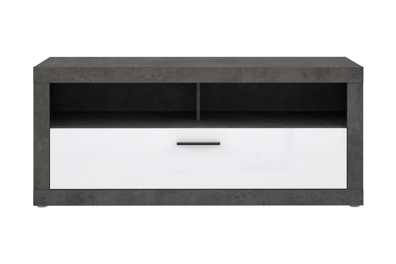 Kranea Tv-bänk 138 cm - Grå/Vit - Möbler - Tv möbel & mediamöbel - TV bänk & mediabänk