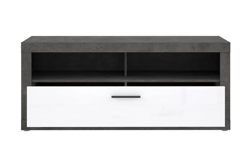 Kranea Tv-bänk 138 cm - Grå/Vit - Möbler - Tv möbel & mediamöbel - TV bänk & mediabänk