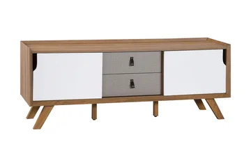 Laiya TV Bänk 147 cm i Trä - Mellanbrun - Möbler - Tv möbel & mediamöbel - TV bänk & mediabänk