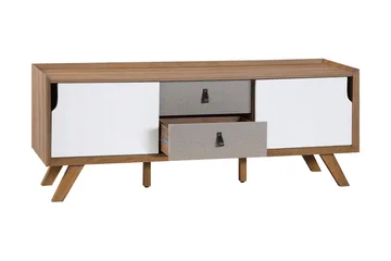 Laiya TV Bänk 147 cm i Trä - Mellanbrun - Möbler - Tv möbel & mediamöbel - TV bänk & mediabänk