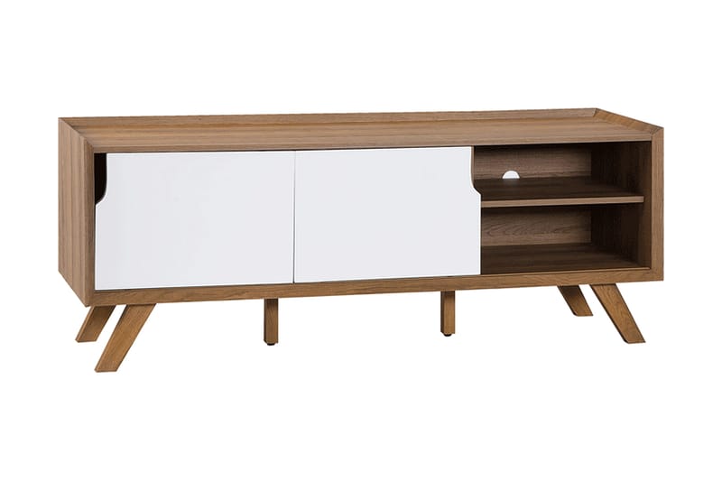 Laiya TV Bänk 147 cm i Trä - Mellanbrun - Möbler - Tv möbel & mediamöbel - TV bänk & mediabänk