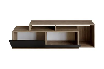 Lameyze Tv-bänk 150 cm - Mörkbrun/Svart - Möbler - Tv möbel & mediamöbel - TV bänk & mediabänk