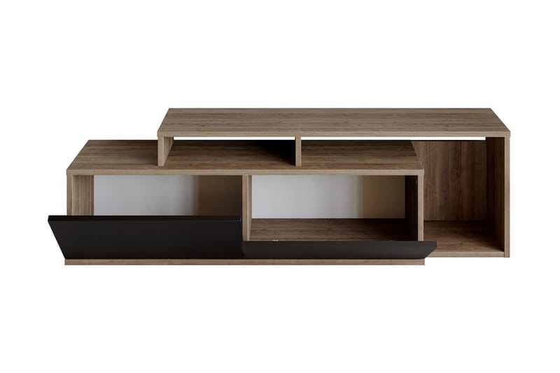 Lameyze Tv-bänk 150 cm - Mörkbrun/Svart - Möbler - Tv möbel & mediamöbel - TV bänk & mediabänk