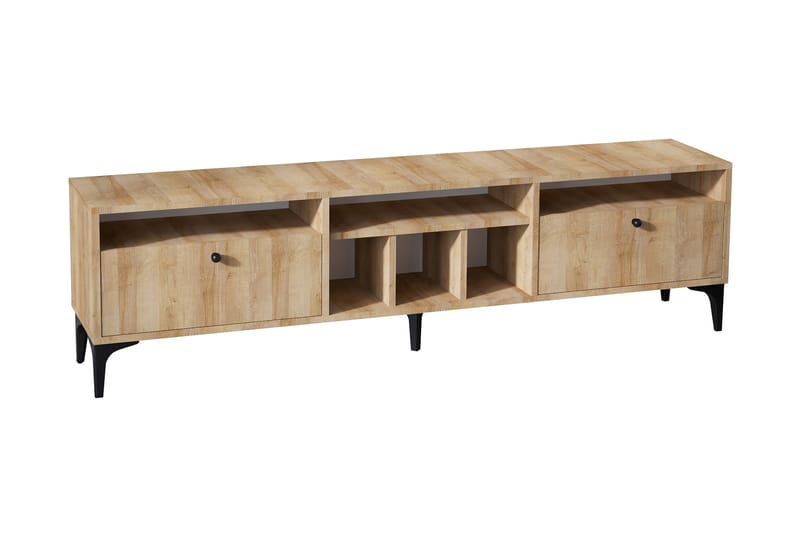 Lanzano Tv-bänk 180 cm - Natur - Möbler - Tv möbel & mediamöbel - TV bänk & mediabänk