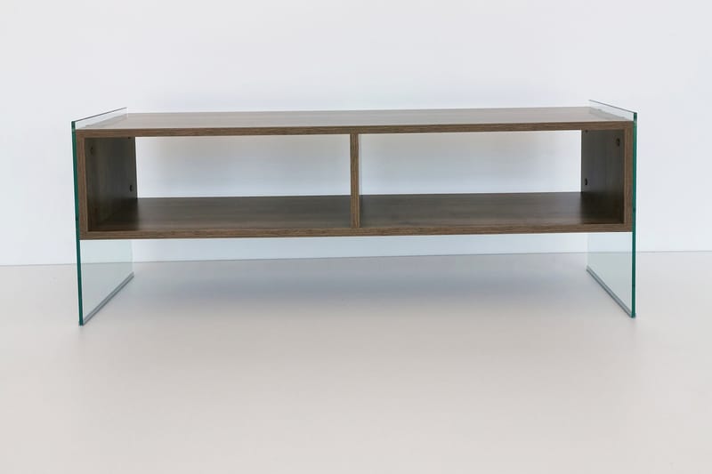 Lekkenne TV-bänk 122 cm - Brun - Möbler - Tv möbel & mediamöbel - TV bänk & mediabänk