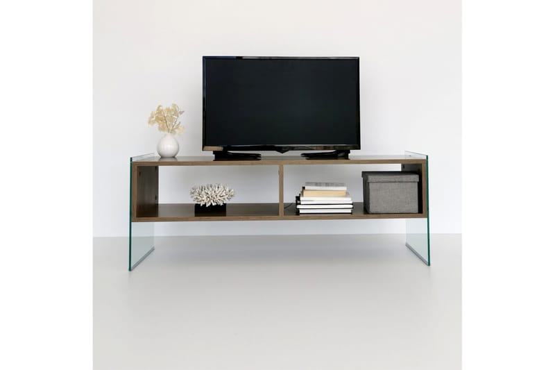 Lekkenne TV-bänk 122 cm - Brun - Möbler - Tv möbel & mediamöbel - TV bänk & mediabänk