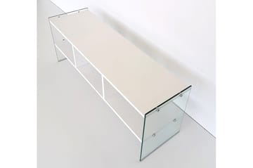 Lekkenne TV-bänk 122 cm - Vit - Möbler - Tv möbel & mediamöbel - TV bänk & mediabänk